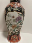 Matching Pair Large Antique Chinese Famille Porcelain Vases 16 25  Tall 