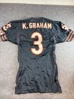 Vtg 90s Chicago Bears Game Worn Nfl Football Jersey K Graham Team Issued Rare