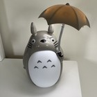 My Neighbor Totoro Kid s Bedside Lamp Umbrella Shaded Nightlight Kawaii Usb Cord