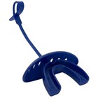Adams Varsity Mouth Guard W strap Lip Protector Royal Blue