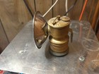Vtg Butterfly Trade Mark Carbide Miners Lamp Brass Metal Light  New Nos