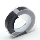 5pk For Dymo Organizer Xpress Label Maker 3d Embossing Tape 520109 Black 3 8 