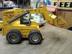 Vtg Nylint Pressed Steel Toy Skidsteer Construction Equipment Dirt Dump Bob Cat
