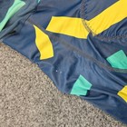 Attaquer Bib Shorts Mens Medium Green Cycling Triathlon Geometric Size M