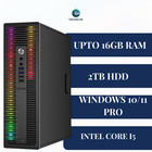 Hp Rgb Gaming Desktop Computer Pc Intel I5 Geforce 730 16gb 2tb Hd Wifi Win 11