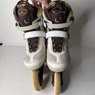 K2 Alexis-w Inline Skates Breast Cancer Ribbon Roller Blades White Women Size 9