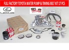 New Genuine Lexus   Toyota Full Oem Water Pump Timing Belt Kit 4 3   4 7l V8 Eng