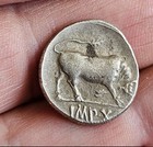 Ancient Roman Coin Silver Denarius Octavian As Augustus  27 Bc     14 Ad  3 71 G 