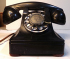 Vintage Bell Rotary Dial Telephone Model 302 Bell Systems By Western Electric F1