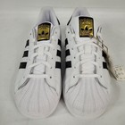 Adidas Originals Superstar C Fu7714 Youth Size 3 White black New Without Box