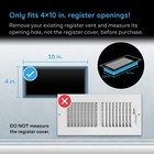 Airtap T4 Bronze  Quiet Register Booster Fan 4 X 10     Improves Heating cooling