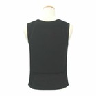 Black Bulletproof T-shirt Vest Ultra Thin Made With  Body Armor Nij Iiia
