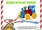 New Tupperware Tuppertoys Classic Kids Baby Toddler Toy Build A Train Play Set