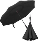 Inverted Umbrellas For Rain  Reverse Open And Close  Upside Down Quick Drying   