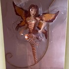 2002 Amy Brown s Fairy Divas  Ginger  87825 3d Handpainted Hanging Ornament