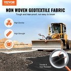 Vevor Non-woven Geotextile Fabric 3x100ft 4oz Ground Cover Weed Control Fabric