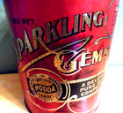 1920 s Rodda Sparkling Gems 3 Lb Candy Tin Red   Gold