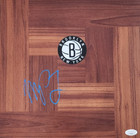 Michael Porter Jr  Signed Floorboard W  Jsa Coa  at63503 Brooklyn Nets