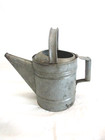 Antique Galvanized Watering Can Metal Water Garden Country Farm Rustic Decor