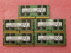   Lot Of 5   Samsung 16gb Ddr4 Pc4-2400t Sodimm Laptop Memory M471a2k43cb1-crc