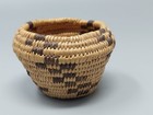 Hopi Min Coiled Woven  Basket Native American Vintage  2 1 2  T X 3 1 2  W