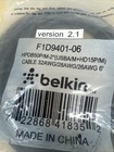 New Belkin 6 Ft Enterprise Series Dual-port Kvm Cable Usb F1d9401-06