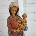 Virgin Mary Statue Our Lady Madonna Baby Jesus Figure Religious