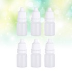  6pcs 5ml Empty Plastic Squeezable Dropper Bottles Eye Liquid Dropper Dropping