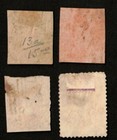 Chile Stamps Sc  9  13  14  17