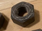 4 Vintage Reclaimed Crusty Hex Nuts 1 2  Nc For Antique Restoration repair