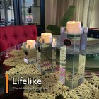 12 Packs Battery Operated Flameless Led Tea Light Candles Flickering Wedding