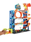 Hot Wheels City Ultimate Garage Track Set With 2 Die-cast Toy Cars  4 Levels