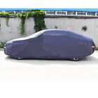 Full Car Cover Waterproof W non-abrasive Cotton Lining 7 Layers Dark Blue Peva