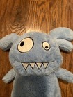 Goffa Uglydoll Ice Bat Plush Toy Ugly Doll Soft Monster Blue Funny Cross Eyes
