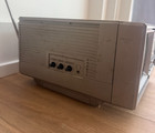 Vintage General Electric Ge Portable Tv Am fm Radio 7-7150b - 1986- Tested Works