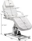 Barberpub Salon Spa Massage Bed Tattoo Chair Facial Adjustable Table Beauty Equi