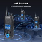 Retevis Hd2 Gps Dmr Dual Band Handheld Ham Radio Bluetooth Walkie Talkies Usb-c