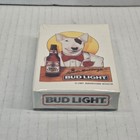 Vtg Bud Light Spuds Mackenzie Playing Cards Beer Promo Deck Sealed 1987