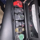 Casio G-shock Wristwatch Lot  5  With Black Display Case  Mixed Colors