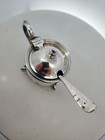 Mappin   Webb Vintage Sterling Silver Salt Cellar W  Glass Insert Sheffield 1962