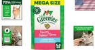 Feline Greenies Savory Salmon Dental Treats - Veterinarian Recommended For Cats
