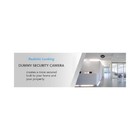 Dummy Cctv Camera Fake Security Dome Flashing Red Led Indoor Outdoor Decoy