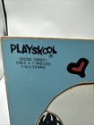 Vintage 1965 Playskool Snoopy   Woodstock    good Grief    7-piece Wood Puzzle