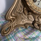 Antique Ansonia Art Nouveau Mantel Clock Open Exposed Escapement Very Nice Clock