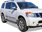 Superseded Running Boards 5  Silver Fit 04-16 Nissan Armada