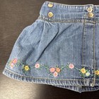 Vintage Carter   s Toddler Girl Clothes Sz 24m 100  Cotton Denim Jean Skirt Skort