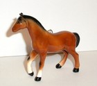 Vintage Ceramic Porcelain Brown Mare Horse Ornament