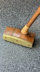 Antique Hickory Shafted Walter Travis Schenectady-style Wood Head Mallet Putter