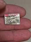 Vintage Ussr Pin Badge Cruiser Aurora Soviet Naval History Aluminum Enamel Sign