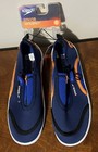 Speedo Junior Surfwalker Shoes - Black orange blue - Size M  2 - 3 